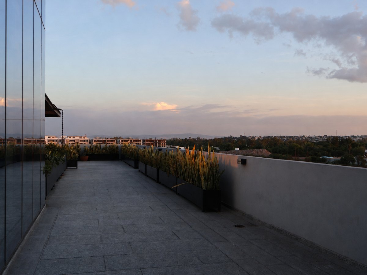 Terraza panorámica de QroWorkinc